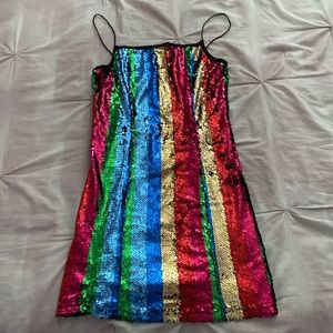 Rainbow dress